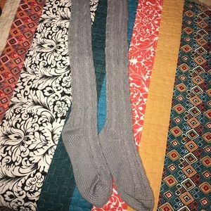Thigh High Sweater Socks